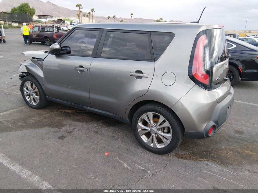 Vin: kndjp3a50f7134115, lot: 46828048, kia soul + 20153
