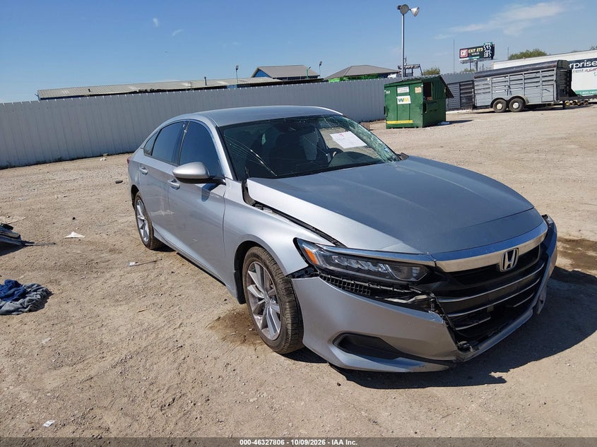 Vin: 1hgcv1f12ma116449, lot: 46828059, honda accord lx 20211