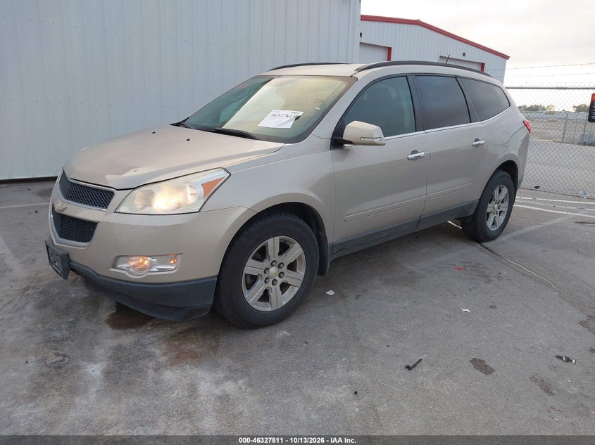 Vin: 1gnkvged4bj186970, lot: 46828064, chevrolet traverse 1lt 20112