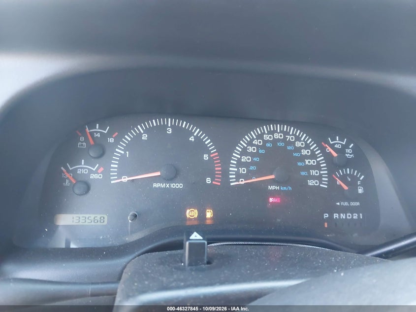 DODGE RAM 1500 1998 VIN 3B7HF12Z8WM268531