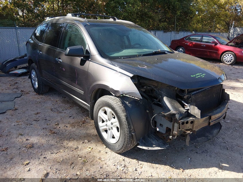 Vin: 1gnkvfkd0ej154648, lot: 46828117, chevrolet traverse ls 20141