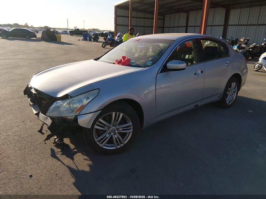 Vin: jn1dv6ar4bm450185, lot: 46828155, infiniti g25x 20112