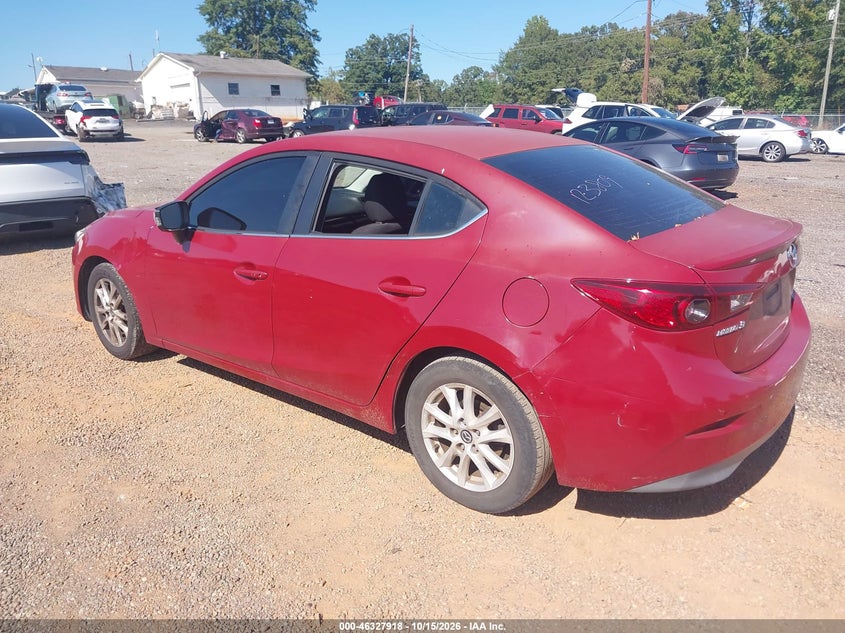 Vin: 3mzbm1v7xfm218037, lot: 46828171, mazda mazda3 i touring 20153