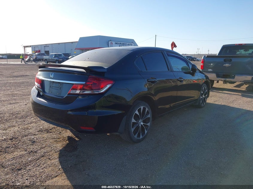 Vin: 19xfb2f87de053658, lot: 46828182, honda civic ex 20134