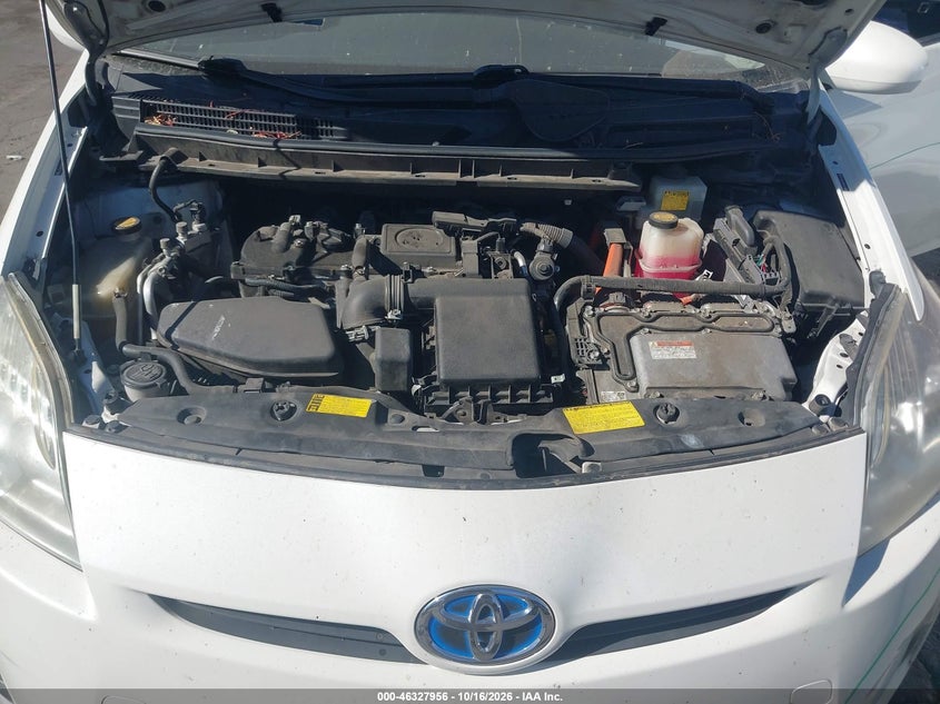 TOYOTA PRIUS 2011 VIN JTDKN3DUXB1472826