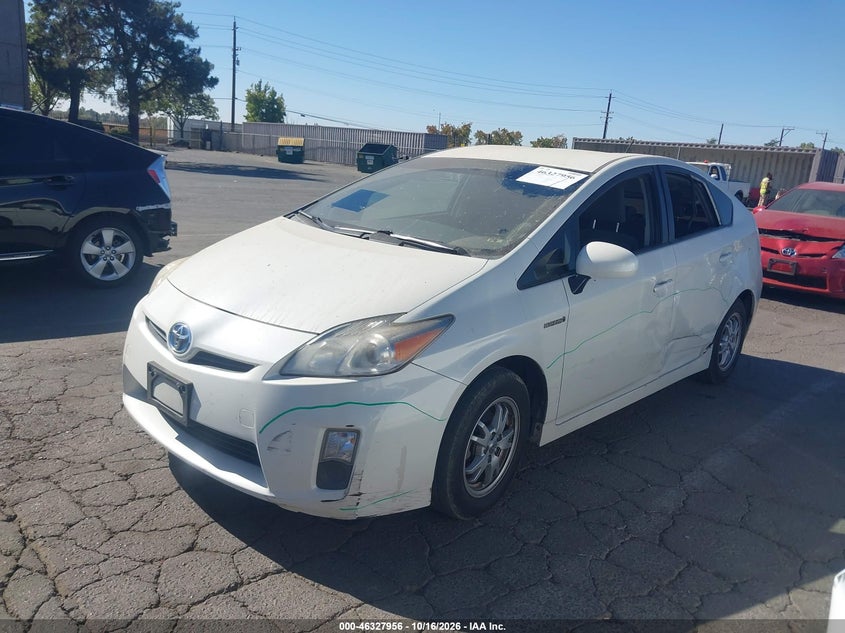 Vin: jtdkn3duxb1472826, lot: 46828209, toyota prius two 20112