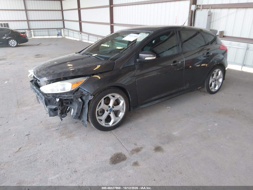 Vin: 1fadp3l90jl229566, lot: 46828222, ford focus st 20182