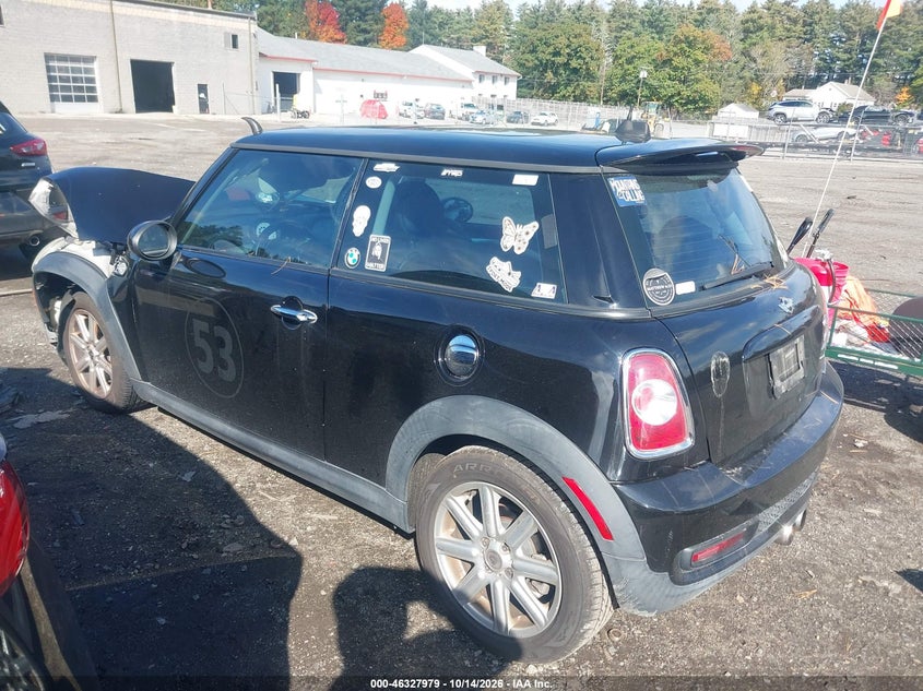 Vin: wmwsv3c53bty10370, lot: 46828232, mini cooper s 20113