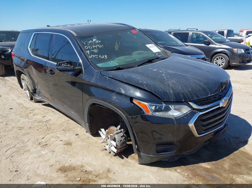 Vin: 1gnerfkw8lj275623, lot: 46828272, chevrolet traverse fwd ls 2020 img_1