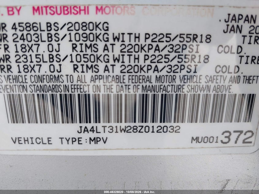 Photo 9 - MITSUBISHI OUTLANDER
