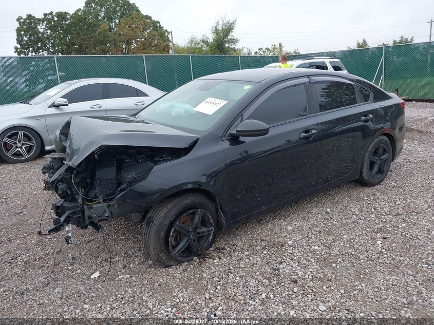 Vin: 3kpf24ad0le154443, lot: 46828279, kia forte fe 20202