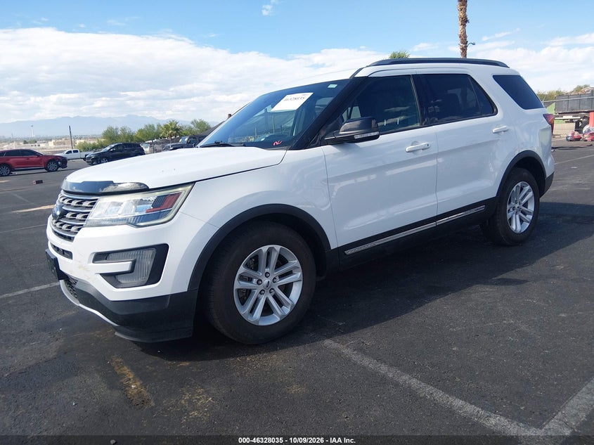 Vin: 1fm5k7d85hgc58120, lot: 46828288, ford explorer xlt 20172