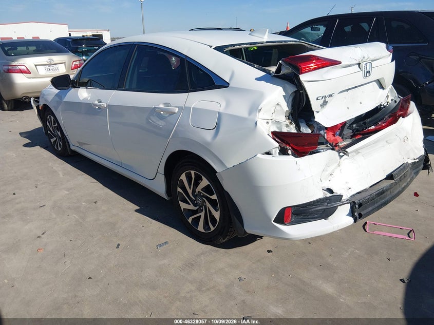 Vin: 19xfc2f7xje035557, lot: 46828310, honda civic ex 20183