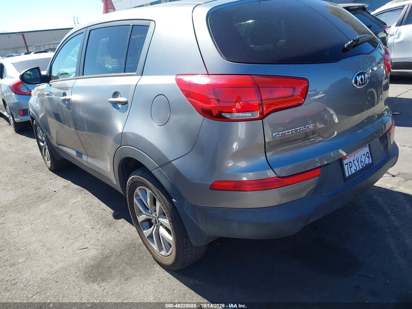 Vin: kndpb3ac0g7838937, lot: 46828338, kia sportage lx 20163