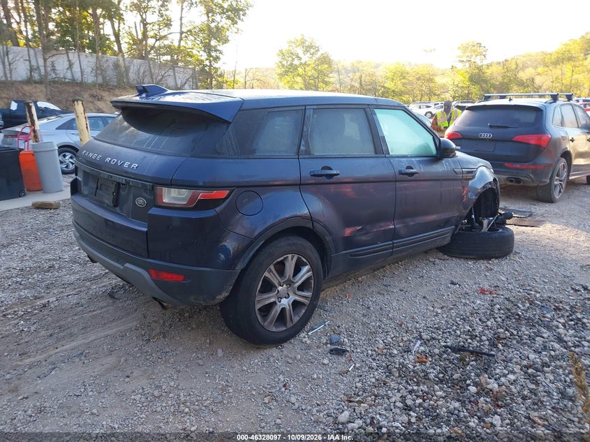 Vin: salvp2bg7hh184124, lot: 46828350, land rover range rover evoque se/se premium 20174