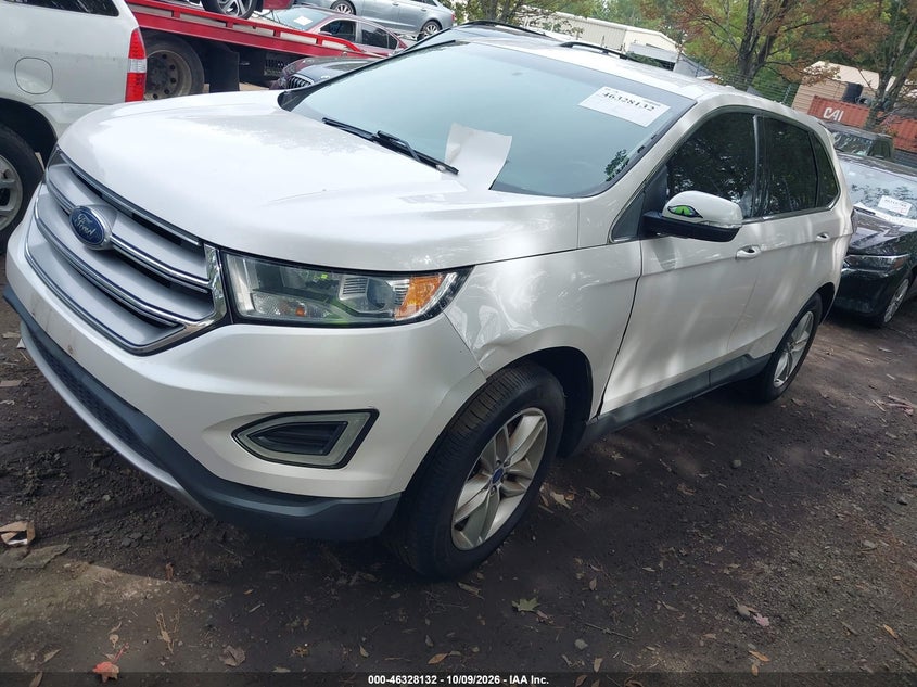 Vin: 2fmpk4j83gbb28080, lot: 46828385, ford edge sel 20162