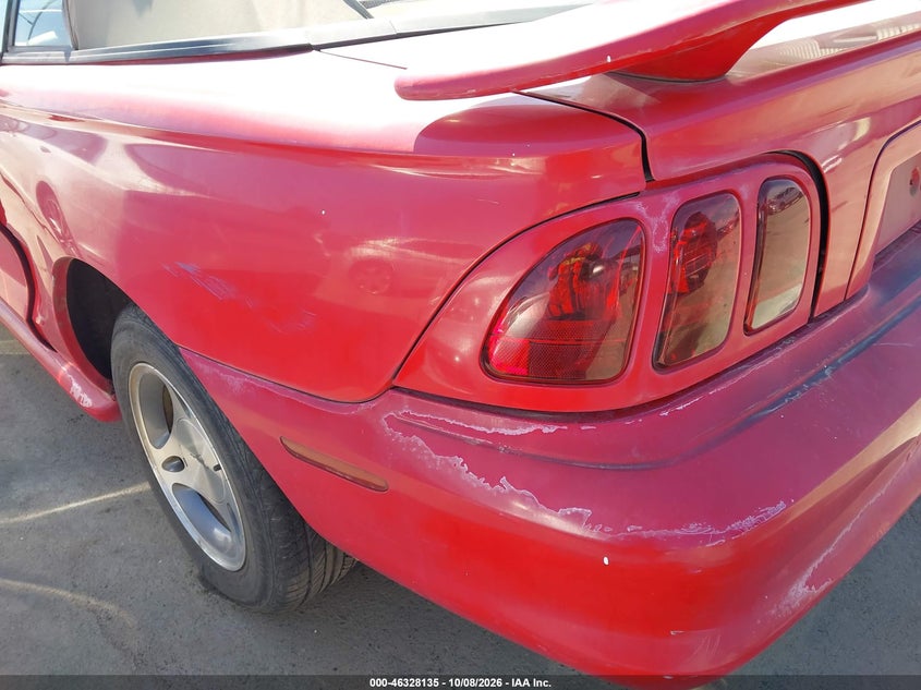 FORD MUSTANG 1998 VIN 1FAFP4448WF239897