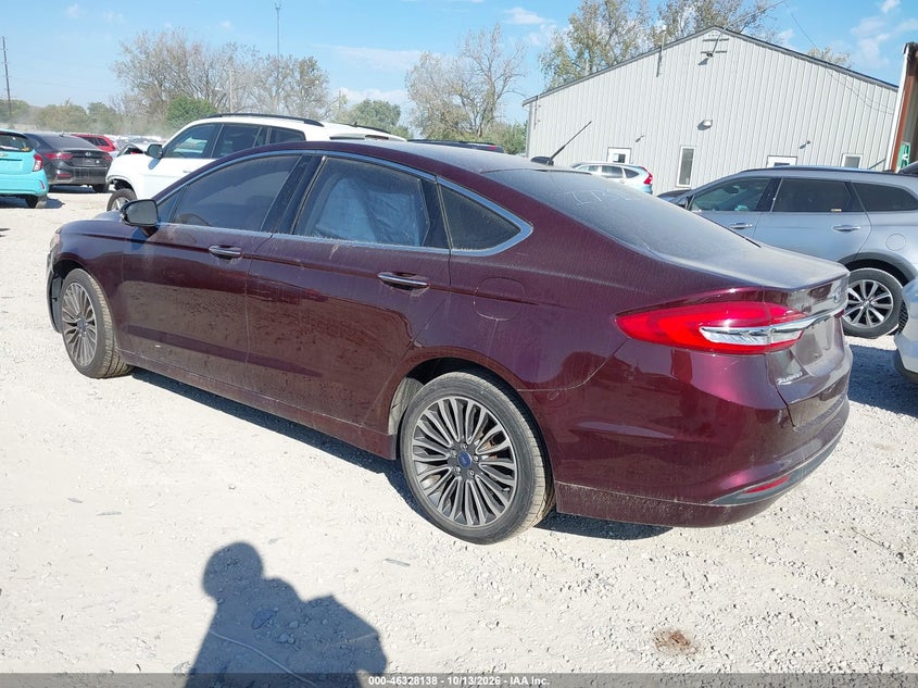 Vin: 3fa6p0hd9hr173157, lot: 46828391, ford fusion se 20173