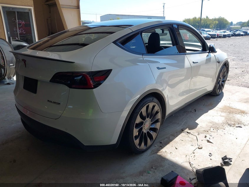 Vin: 5yjygdef9lf037511, lot: 46828413, tesla model y long range dual motor all-wheel drive/performance dual motor all-wheel drive 20204