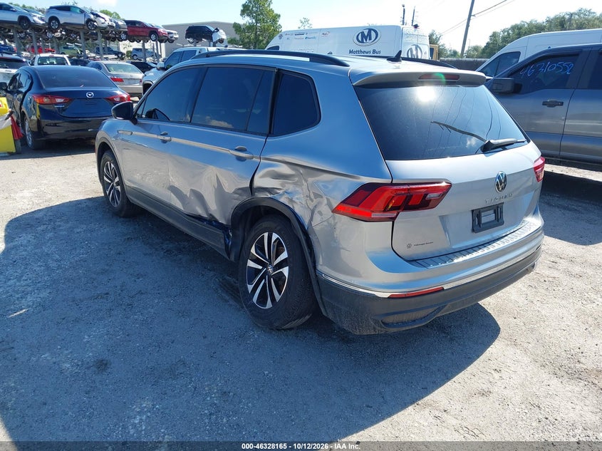 Vin: 3vvrb7ax0pm064926, lot: 46828418, volkswagen tiguan 2.0t s 20233