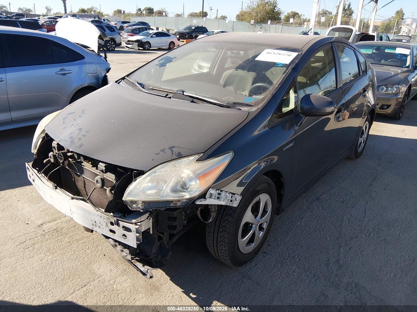 2015 Toyota Prius Three, Удар спереди, IAAI, VIN JTDKN3DU5F0437493 — фото 2