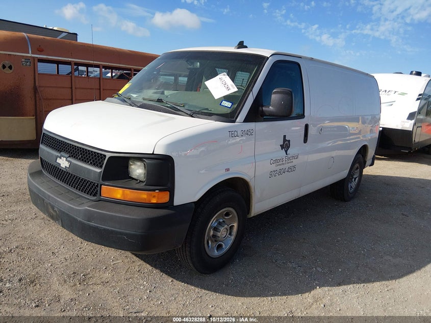 Vin: 1gcwgaff9h1238233, lot: 46828541, chevrolet express 2500 work van 20172