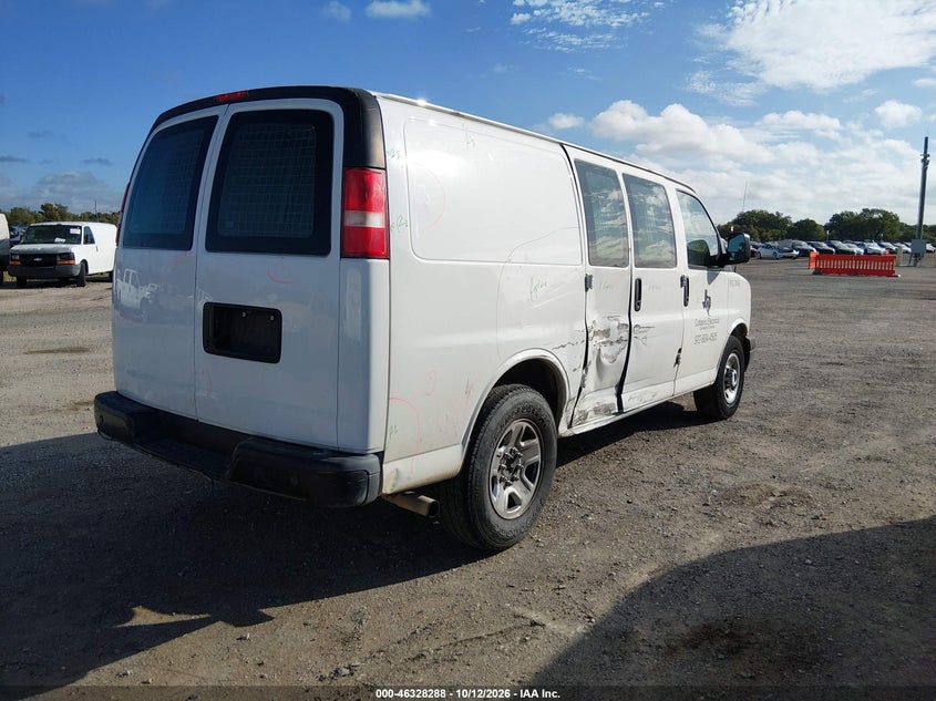 Vin: 1gcwgaff9h1238233, lot: 46828541, chevrolet express 2500 work van 20174