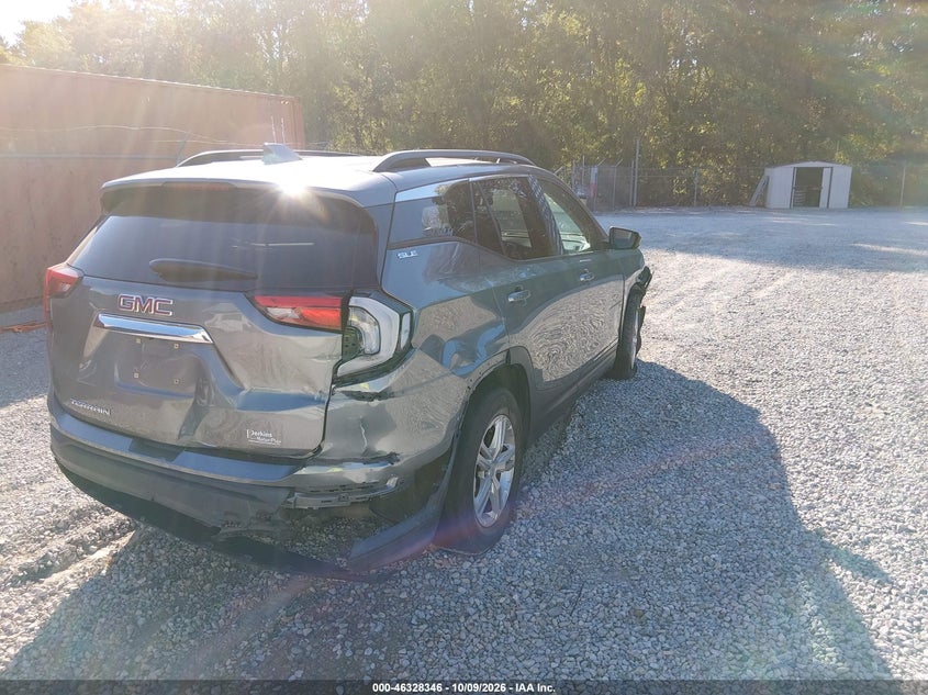 Vin: 3gkalmev2jl386579, lot: 46828599, gmc terrain sle 20184