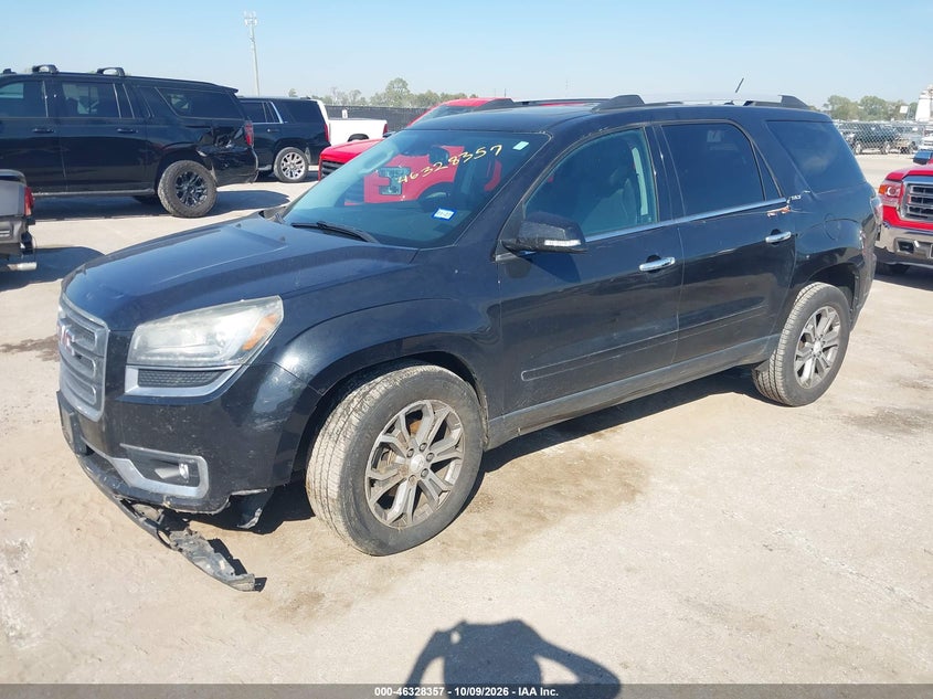 Vin: 1gkkrrkdxfj231336, lot: 46828610, gmc acadia slt-1 20152
