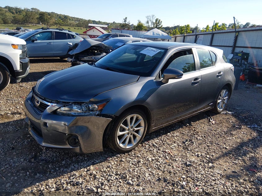 Vin: jthkd5bh9c2096537, lot: 46828615, lexus ct 200h premium 20122