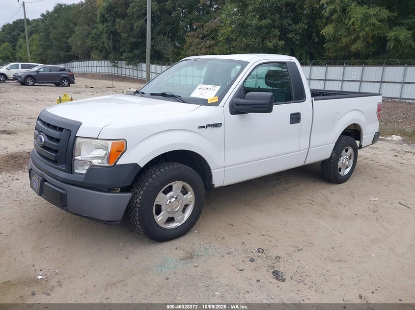 2011 Ford F-150 Xl, Front End, IAAI, VIN 1FTMF1CM0BFB95229 — photo 2