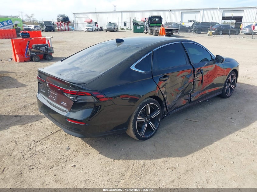 Vin: 1hgcy2f56ra053721, lot: 46828645, honda accord hybrid sport 20244
