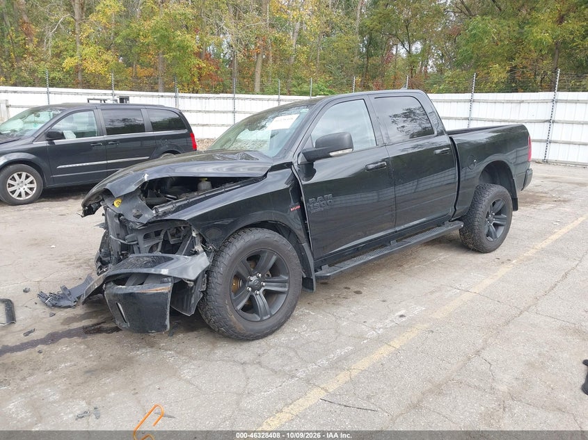 Vin: 1c6rr7lt4ks735302, lot: 46828661, ram 1500 classic slt 20192