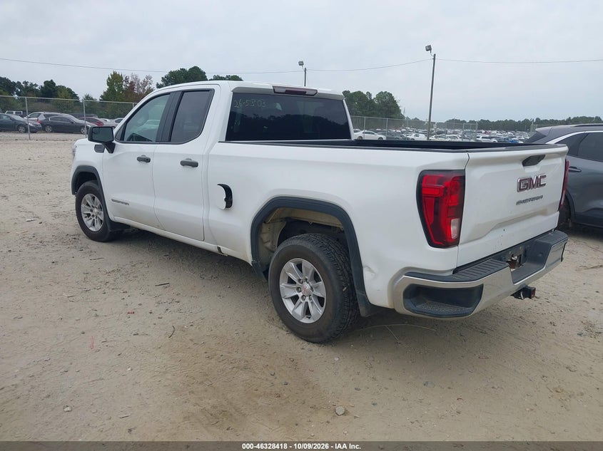 Vin: 1gtr8aef1lz262077, lot: 46828671, gmc sierra 1500 2wd  standard box 20203