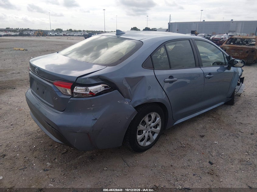 Vin: jtdepmaexmj126112, lot: 46828701, toyota corolla le 20214