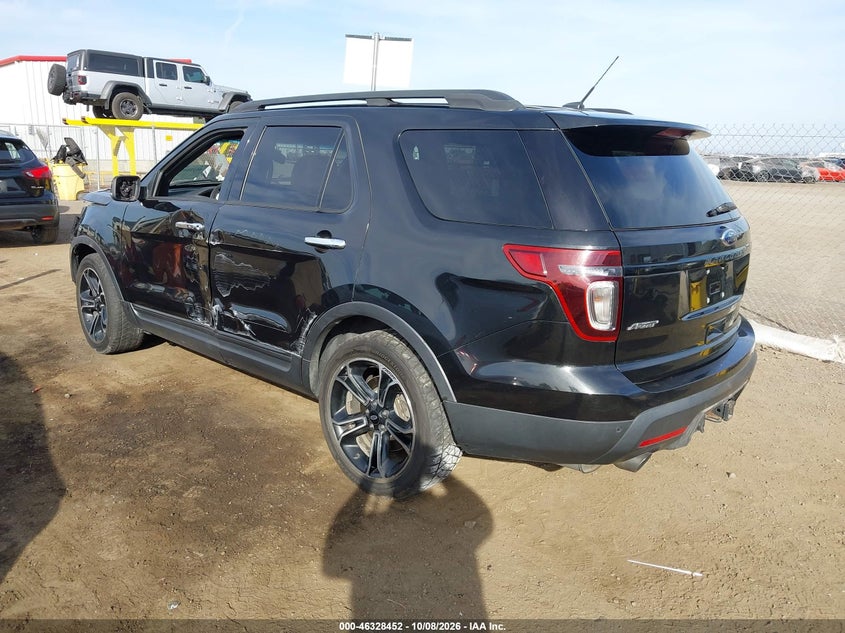 Vin: 1fm5k8gt1ega88209, lot: 46828705, ford explorer sport 20143