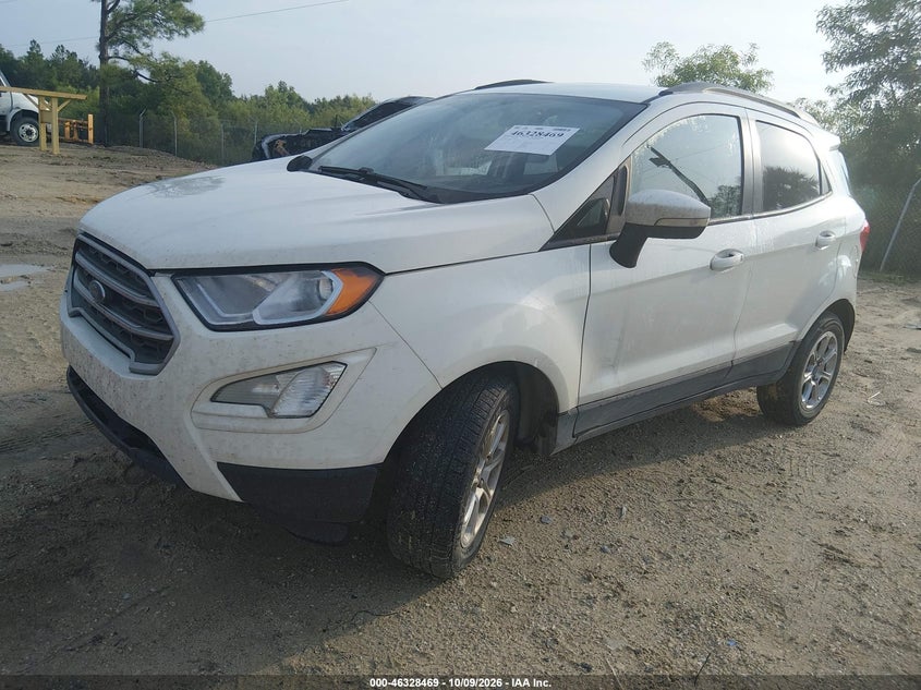 Vin: maj3s2ge6mc426385, lot: 46828723, ford ecosport se 20212
