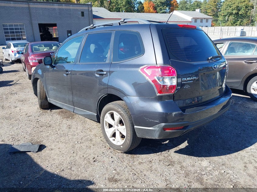 Vin: jf2sjabc3fh510809, lot: 46828726, subaru forester 2.5i 20153