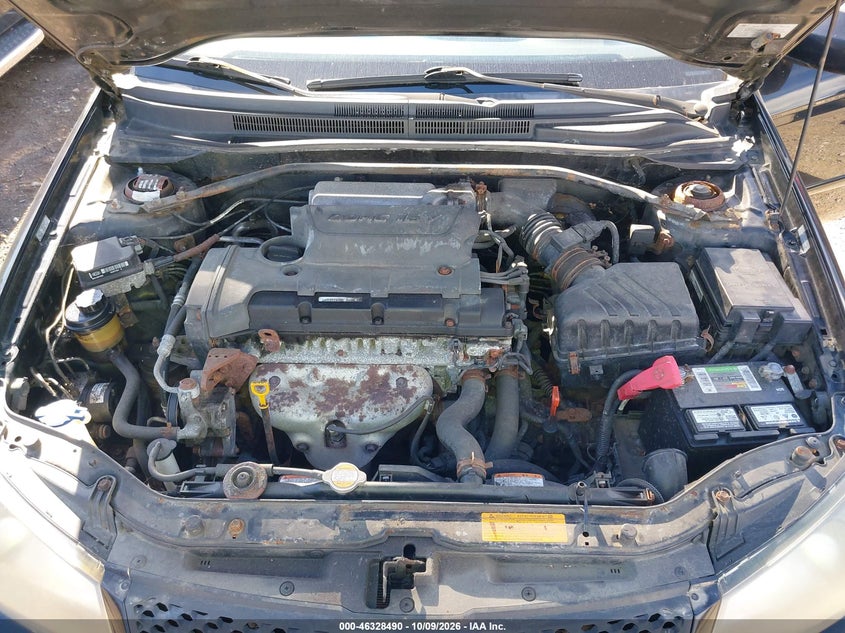 KIA SPECTRA 2009 VIN KNAFE222395026305
