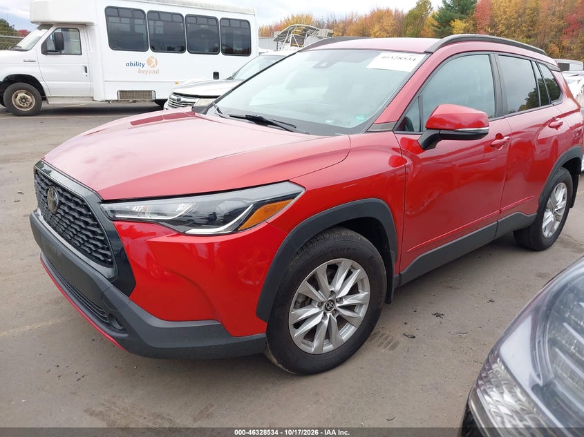 Vin: 7mucaabg8nv014362, lot: 46828787, toyota corolla cross le 20222
