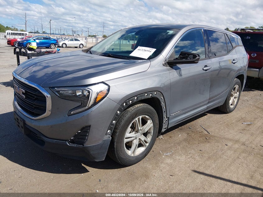 2018 GMC Terrain Sle, Обычный износ, IAAI, VIN 3GKALMEV9JL247615 — фото 2