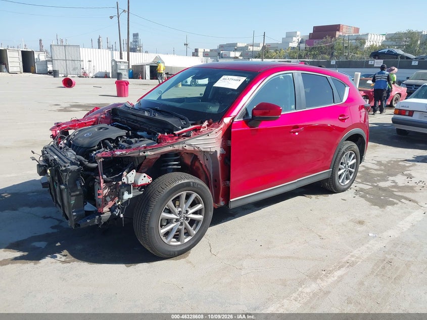 Vin: jm3kfbcmxn1565205, lot: 46828861, mazda cx-5 2.5 s preferred 20222
