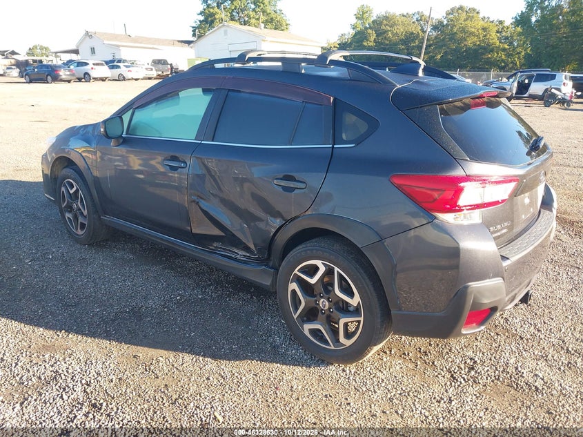 Vin: jf2gtamc2j8327696, lot: 46828883, subaru crosstrek 2.0i limited 20183