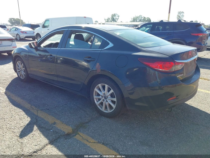 Vin: jm1gj1u58g1410833, lot: 46828890, mazda mazda6 i sport 20163