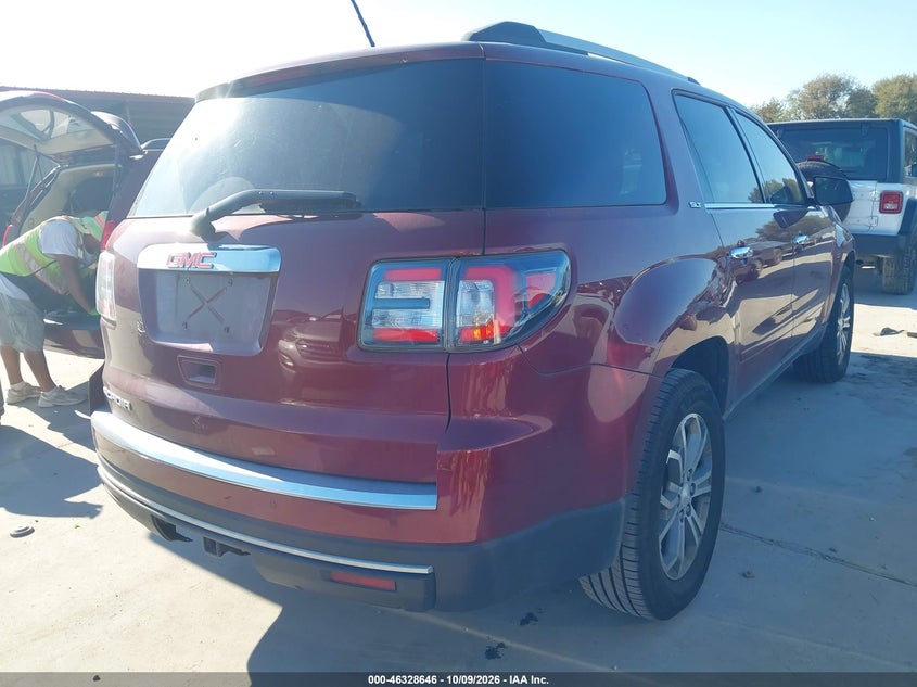 Vin: 1gkkrrkd4fj329200, lot: 46828899, gmc acadia slt-1 20154