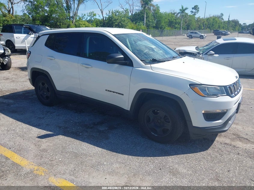 Vin: 3c4njcab8kt835208, lot: 46828923, jeep compass sport fwd 2019 img_1