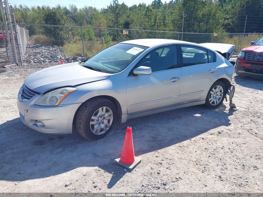 Vin: 1n4al2ap2cc105117, lot: 46828945, nissan altima 2.5 s 20122