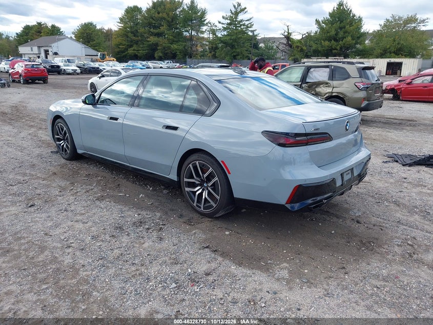 Vin: wba33ej0xscv55147, lot: 46828983, bmw 760i xdrive 20253