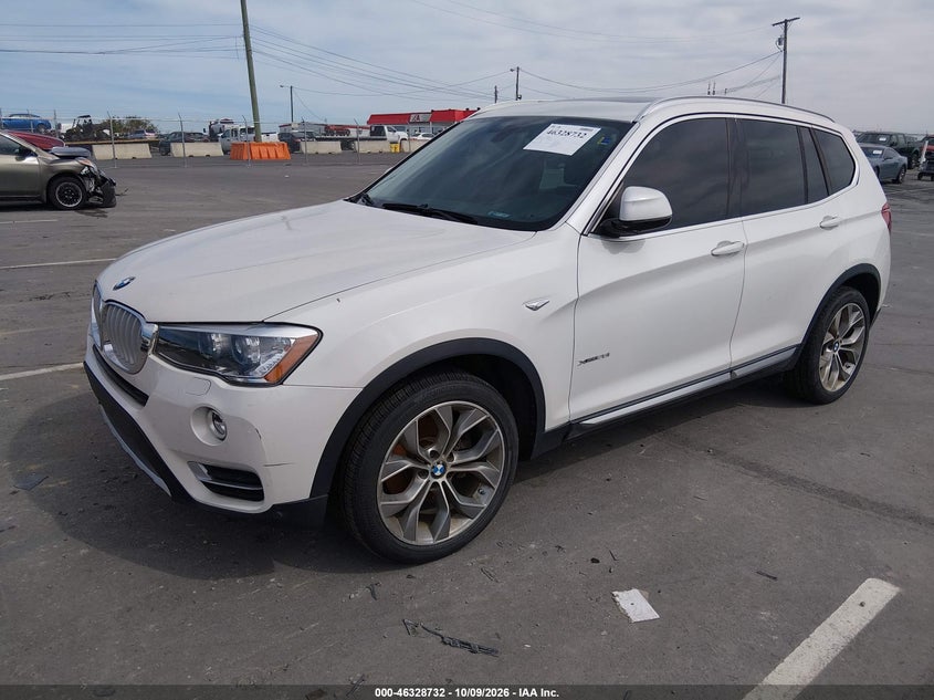 Vin: 5uxwx9c56f0d60952, lot: 46828985, bmw x3 xdrive28i 20152