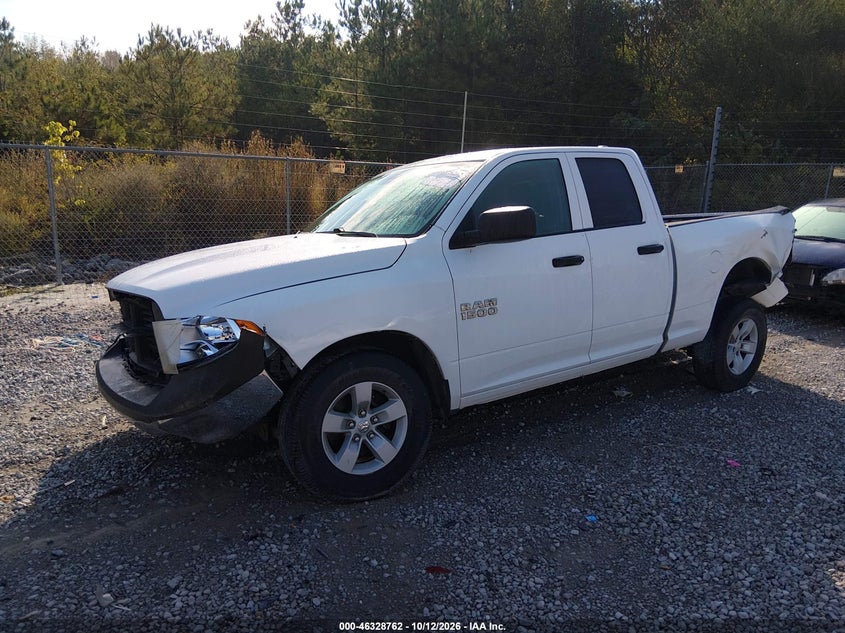 Vin: 1c6rr6fg9js147225, lot: 46829015, ram 1500 tradesman  4x2 6'4 box 20182